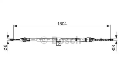 Трос BOSCH 1 987 477 980