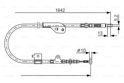 Трос BOSCH 1 987 477 981