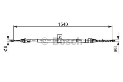 Трос BOSCH 1 987 477 992