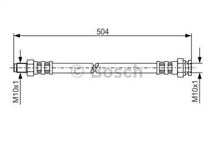 Шлангопровод BOSCH 1 987 481 034