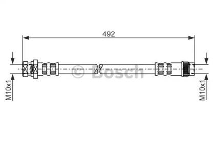 Шлангопровод BOSCH 1 987 481 057