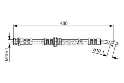 Шлангопровод BOSCH 1 987 481 065