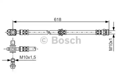 Шлангопровод BOSCH 1 987 481 173