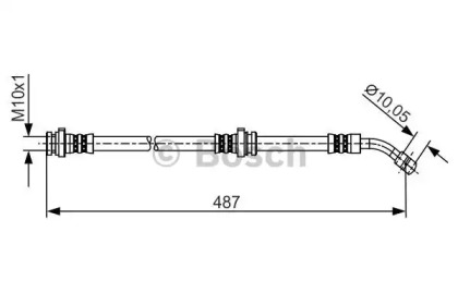 Шлангопровод BOSCH 1 987 481 216