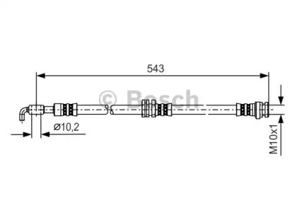 Тормозной шланг BOSCH 1 987 481 230