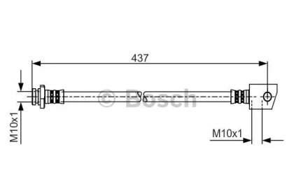 Шлангопровод BOSCH 1 987 481 231