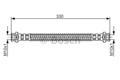 Шлангопровод BOSCH 1 987 481 254