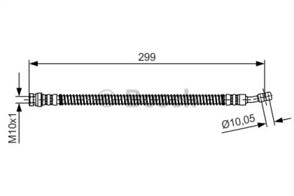 Шлангопровод BOSCH 1 987 481 391