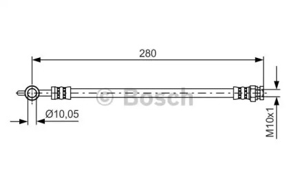 Шлангопровод BOSCH 1 987 481 444