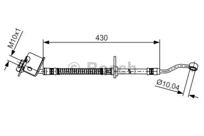Шлангопровод BOSCH 1 987 481 503