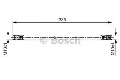 Шлангопровод BOSCH 1 987 481 517