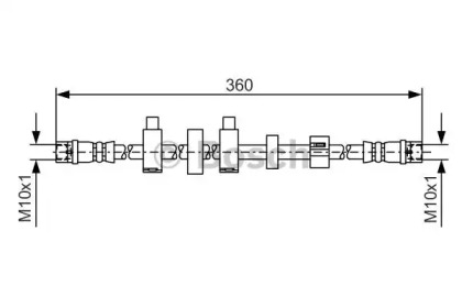 Шлангопровод BOSCH 1 987 481 540