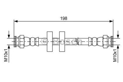 Шлангопровод BOSCH 1 987 481 581