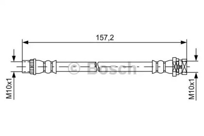 Шлангопровод BOSCH 1 987 481 624