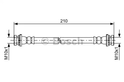 Шлангопровод BOSCH 1 987 481 628