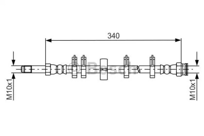 Шлангопровод BOSCH 1 987 481 667