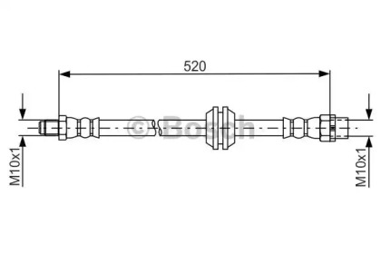 Шлангопровод BOSCH 1 987 481 680