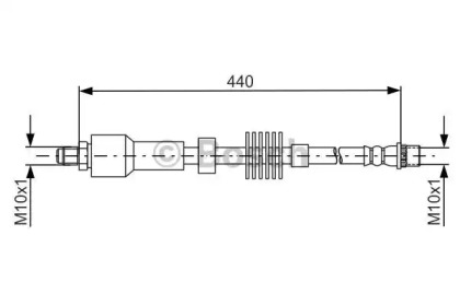 Шлангопровод BOSCH 1 987 481 688