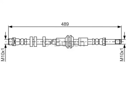 Тормозной шланг BOSCH 1 987 481 691