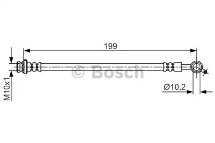 Шлангопровод BOSCH 1 987 481 698