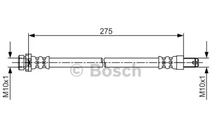 Тормозной шланг BOSCH 1 987 481 704