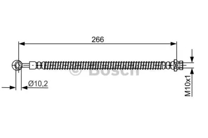 Шлангопровод BOSCH 1 987 481 755