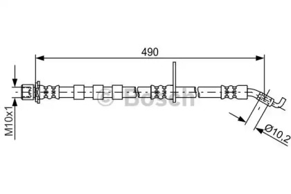 Шлангопровод BOSCH 1 987 481 769