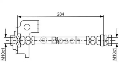Тормозной шланг BOSCH 1 987 481 794