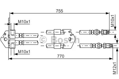 Шлангопровод BOSCH 1 987 481 805