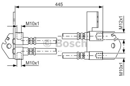 Шлангопровод BOSCH 1 987 481 808