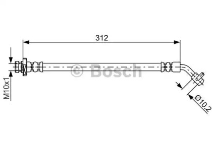 Шлангопровод BOSCH 1 987 481 824