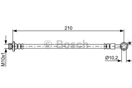 Шлангопровод BOSCH 1 987 481 830