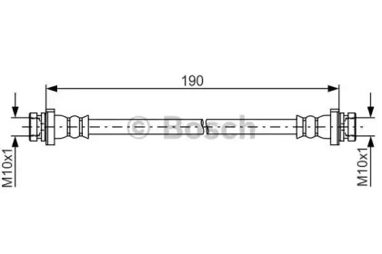 Шлангопровод BOSCH 1 987 481 831