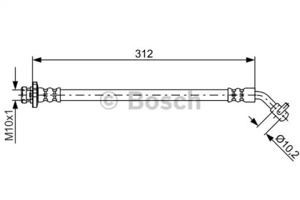 Шлангопровод BOSCH 1 987 481 839