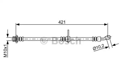 Шлангопровод BOSCH 1 987 481 856