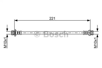 Шлангопровод BOSCH 1 987 481 857