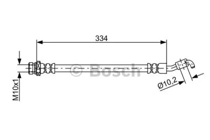 Шлангопровод BOSCH 1 987 481 892