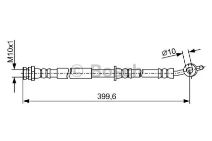 Тормозной шланг BOSCH 1 987 481 947