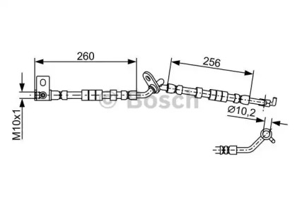 Шлангопровод BOSCH 1 987 481 950