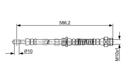 Шлангопровод BOSCH 1 987 481 959