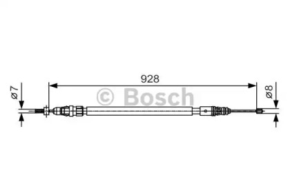 Трос BOSCH 1 987 482 000