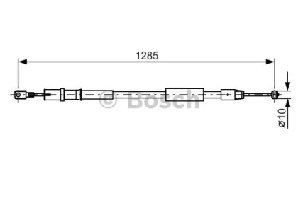 Трос BOSCH 1 987 482 026