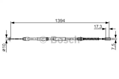 Трос BOSCH 1 987 482 033