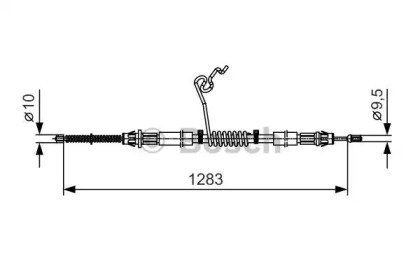 Трос BOSCH 1 987 482 036