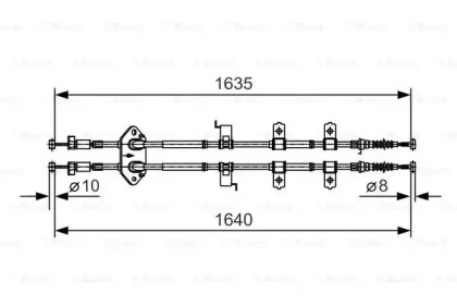 Трос BOSCH 1 987 482 054