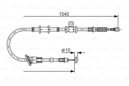 Трос BOSCH 1 987 482 065