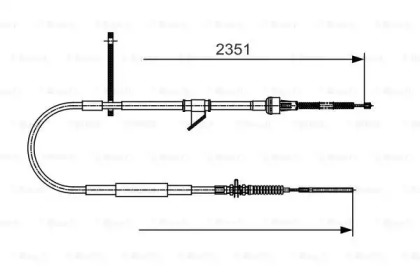 Трос BOSCH 1 987 482 067