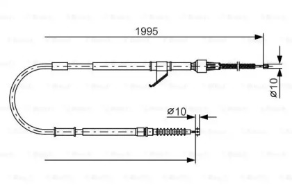 Трос BOSCH 1 987 482 069