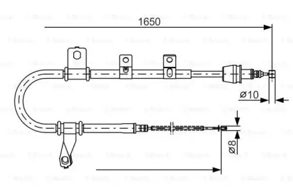 Трос BOSCH 1 987 482 074