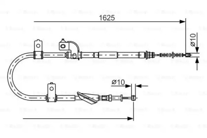 Трос BOSCH 1 987 482 081